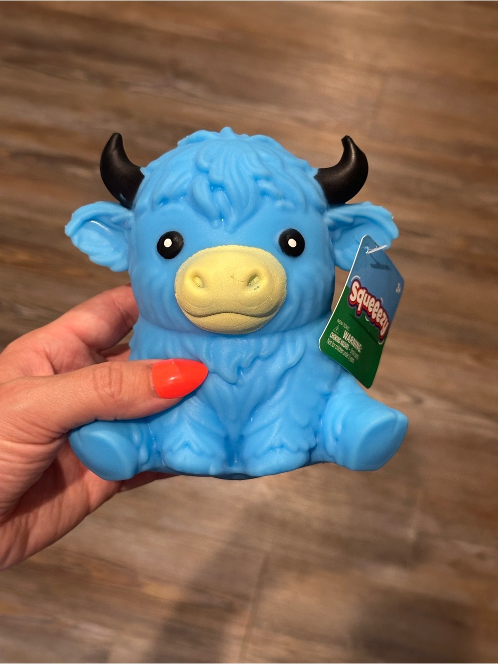 Squeeezy Cow - Blue - NWT